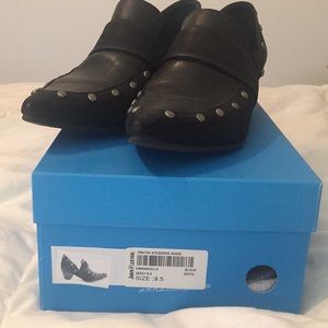 Fluevog studded Emmanuelle slip on shoes